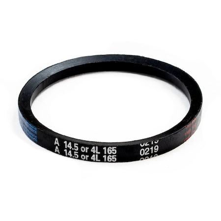 D&D A14.5/4L165 Classical V-Belt, 16 1/2 in Outside Length, 1/2 in Top Width, 1 Ribs A14.5/4L165